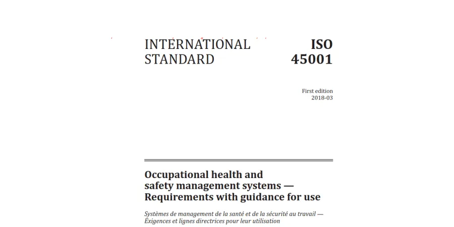 ISO45001 : 2018 standardının yapısı ve maddeleri